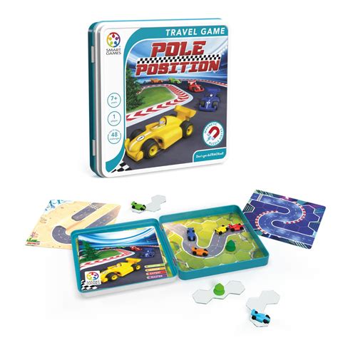 SmartGames Pole Position Metal Box Travel Game 